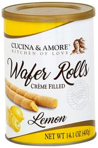 Wafer Rolls - Lemon