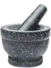 Load image into Gallery viewer, Mortar and Pestle, Dark Grey Granite, 5.5&quot;
