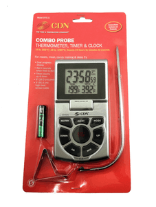 CDN - Silver Digital Probe Thermometer with probe