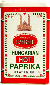 Szeged - Hungarian paprika, hot