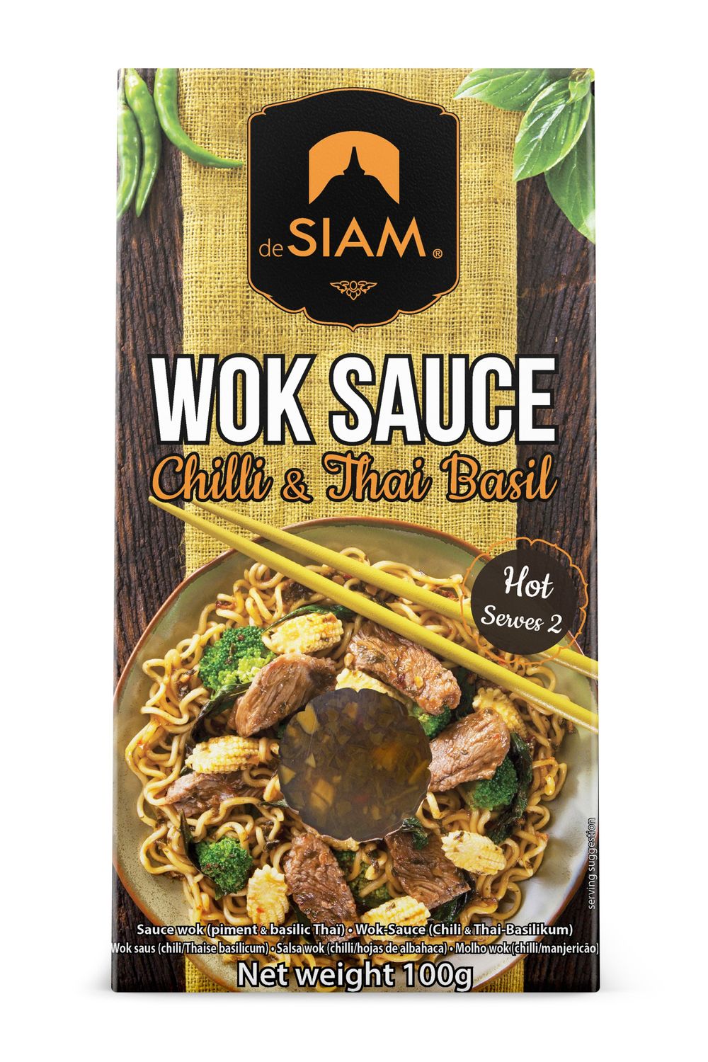 DeSiam - Chilli Thai Basil Wok Sauce